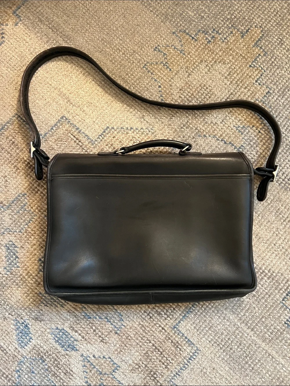 Vintage Black Coach Metropolitan Briefcase/Style 5180/Devil Wears Prada 2